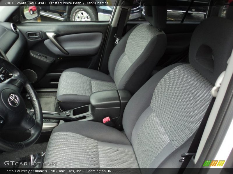 Frosted White Pearl / Dark Charcoal 2004 Toyota RAV4 4WD