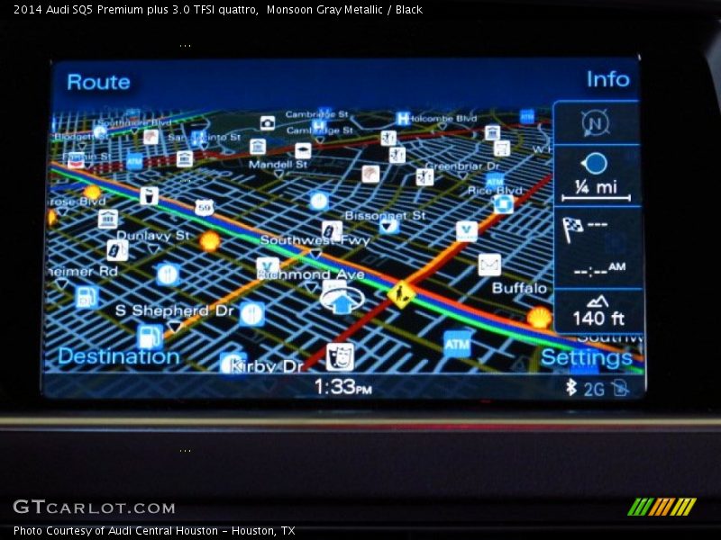 Navigation of 2014 SQ5 Premium plus 3.0 TFSI quattro