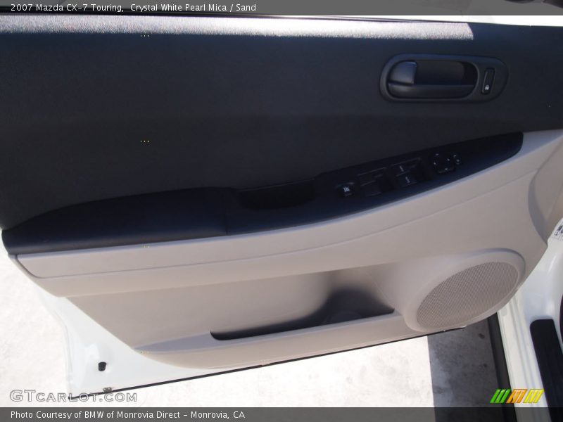 Crystal White Pearl Mica / Sand 2007 Mazda CX-7 Touring