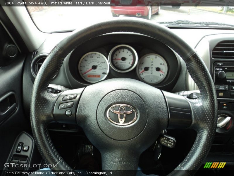 Frosted White Pearl / Dark Charcoal 2004 Toyota RAV4 4WD