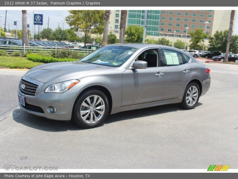 Platinum Graphite / Graphite 2012 Infiniti M 37 Sedan