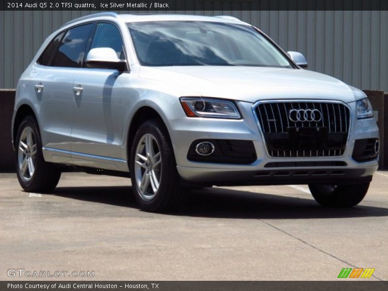 Ice Silver Metallic / Black 2014 Audi Q5 2.0 TFSI quattro