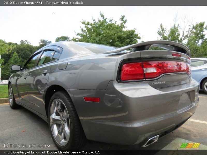 Tungsten Metallic / Black 2012 Dodge Charger SXT