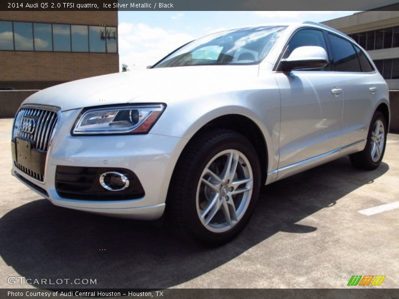 Ice Silver Metallic / Black 2014 Audi Q5 2.0 TFSI quattro