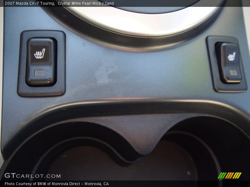 Crystal White Pearl Mica / Sand 2007 Mazda CX-7 Touring