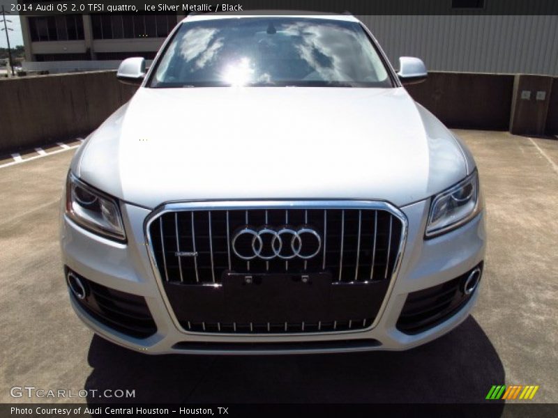 Ice Silver Metallic / Black 2014 Audi Q5 2.0 TFSI quattro