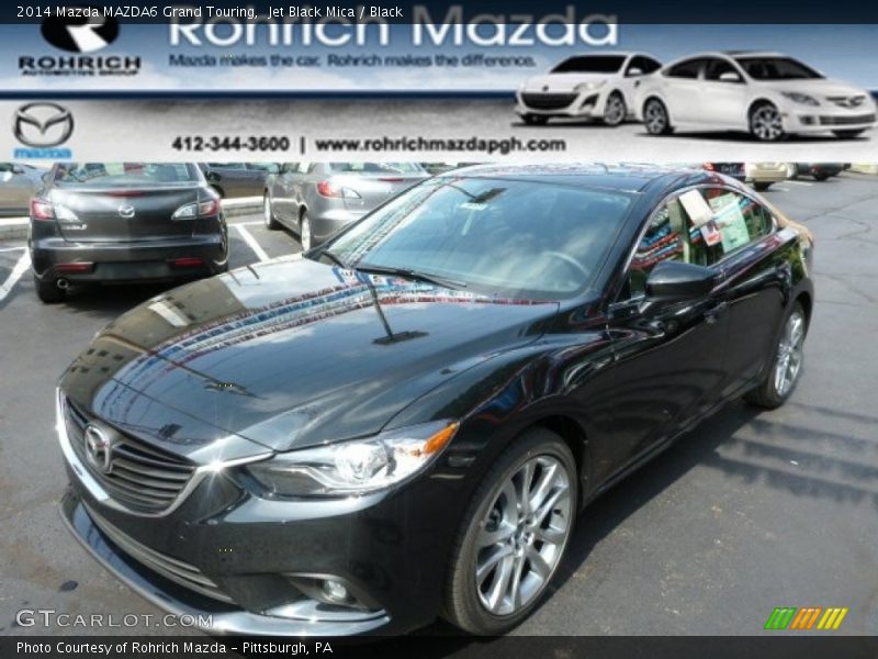 Jet Black Mica / Black 2014 Mazda MAZDA6 Grand Touring