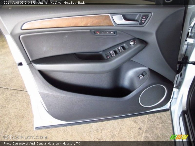 Ice Silver Metallic / Black 2014 Audi Q5 2.0 TFSI quattro