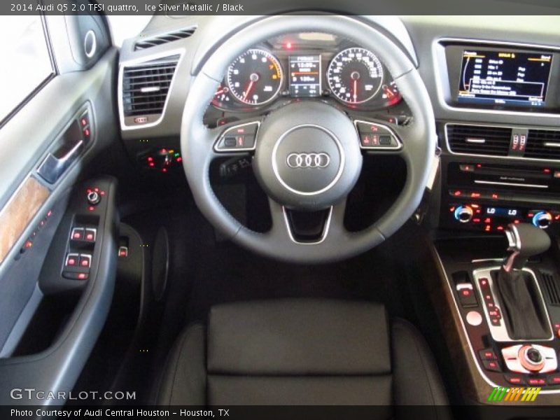 Ice Silver Metallic / Black 2014 Audi Q5 2.0 TFSI quattro