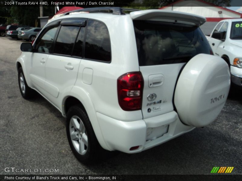 Frosted White Pearl / Dark Charcoal 2004 Toyota RAV4 4WD