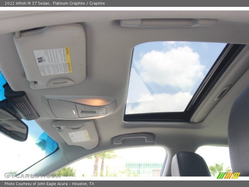 Platinum Graphite / Graphite 2012 Infiniti M 37 Sedan