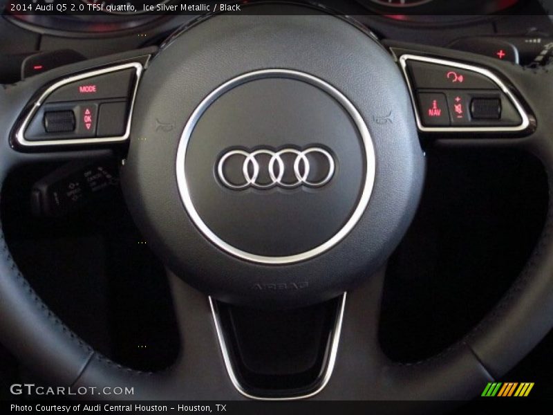 Ice Silver Metallic / Black 2014 Audi Q5 2.0 TFSI quattro