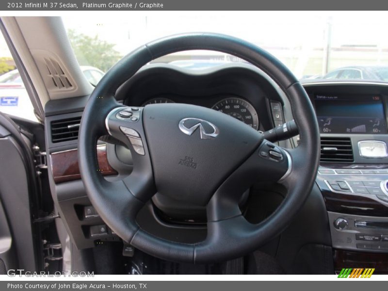 Platinum Graphite / Graphite 2012 Infiniti M 37 Sedan