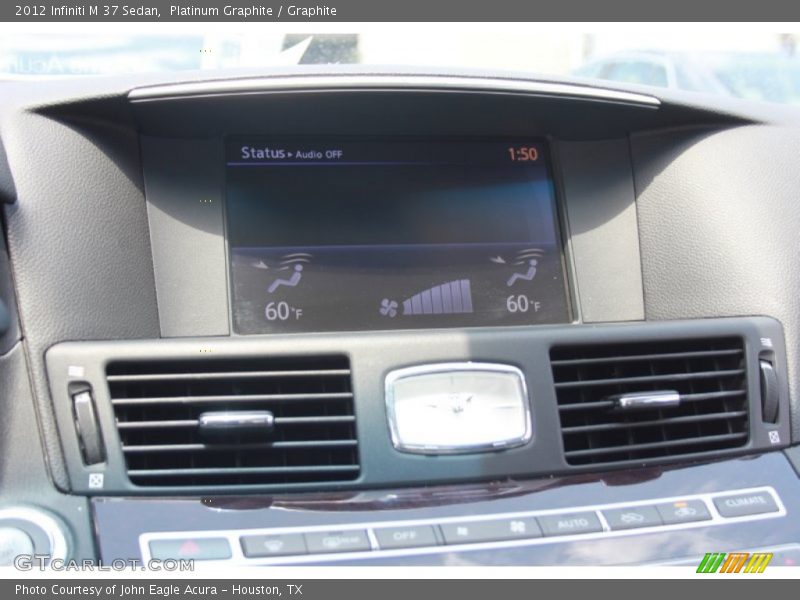 Platinum Graphite / Graphite 2012 Infiniti M 37 Sedan
