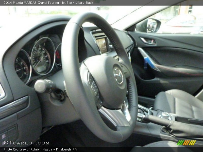 Jet Black Mica / Black 2014 Mazda MAZDA6 Grand Touring