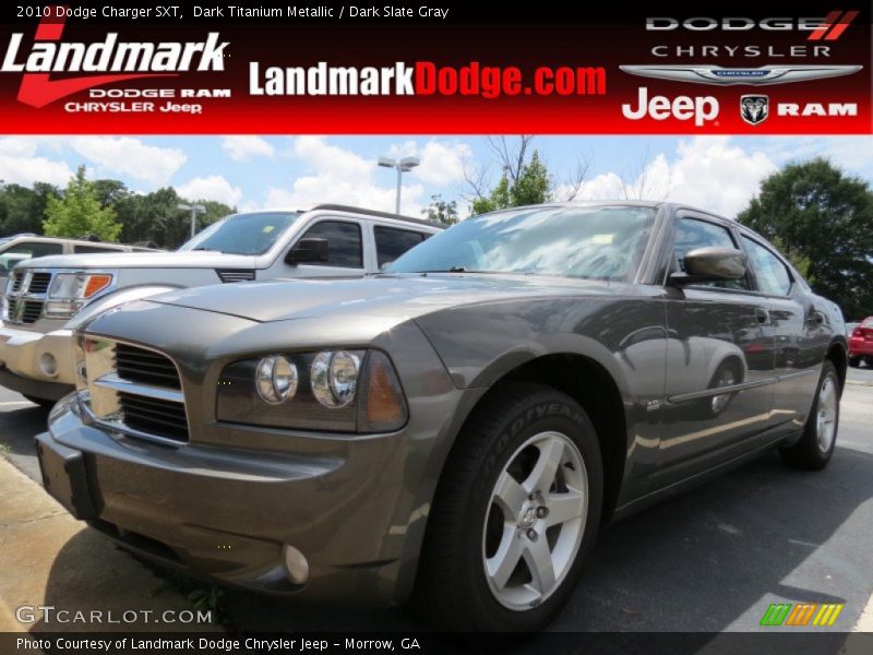 Dark Titanium Metallic / Dark Slate Gray 2010 Dodge Charger SXT