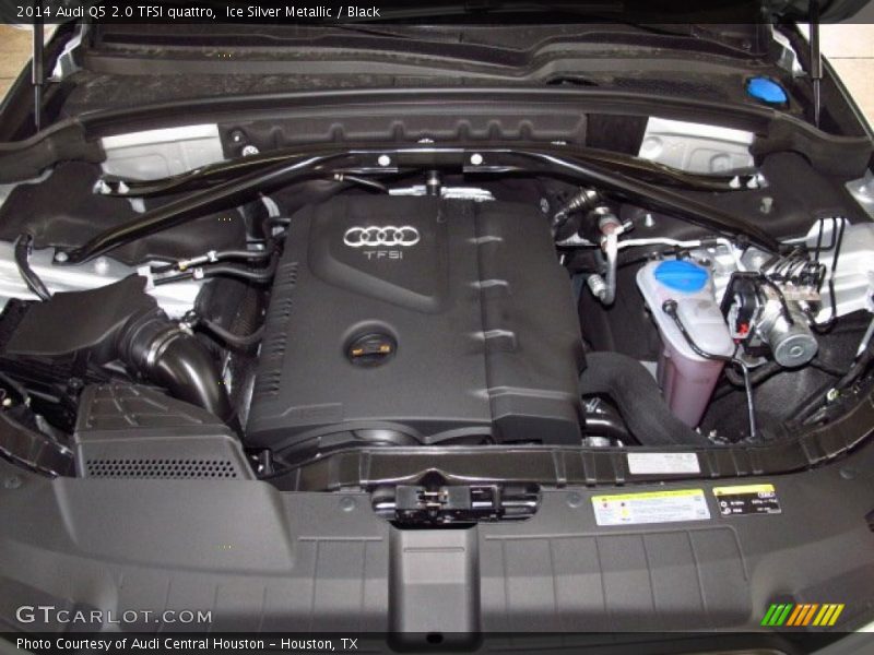 Ice Silver Metallic / Black 2014 Audi Q5 2.0 TFSI quattro