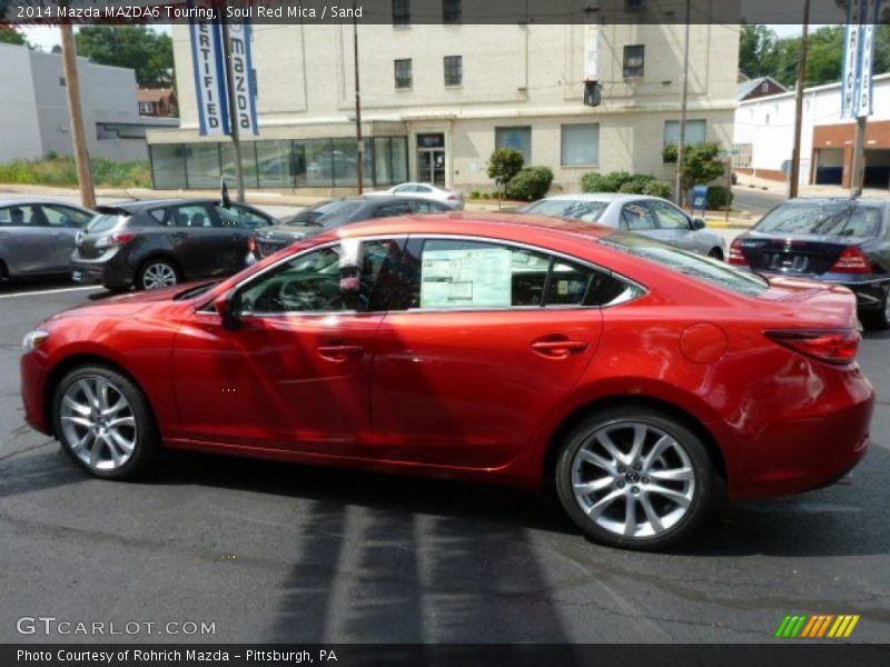 Soul Red Mica / Sand 2014 Mazda MAZDA6 Touring