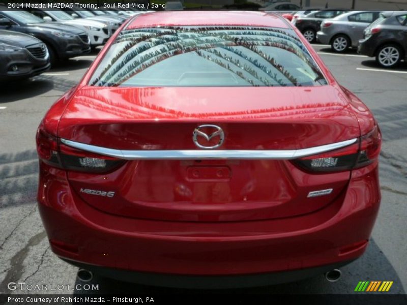 Soul Red Mica / Sand 2014 Mazda MAZDA6 Touring