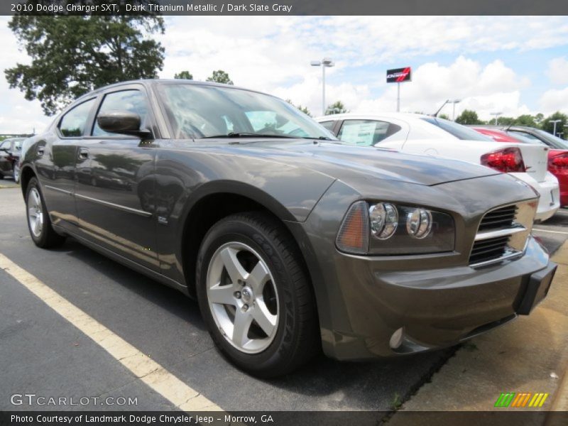 Dark Titanium Metallic / Dark Slate Gray 2010 Dodge Charger SXT