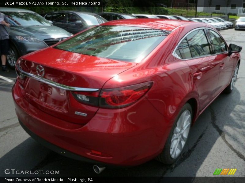 Soul Red Mica / Sand 2014 Mazda MAZDA6 Touring