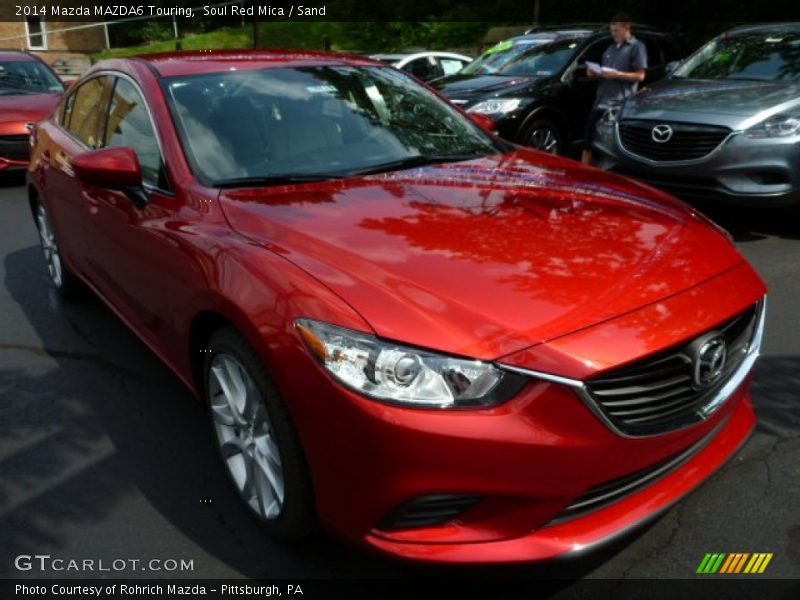Soul Red Mica / Sand 2014 Mazda MAZDA6 Touring