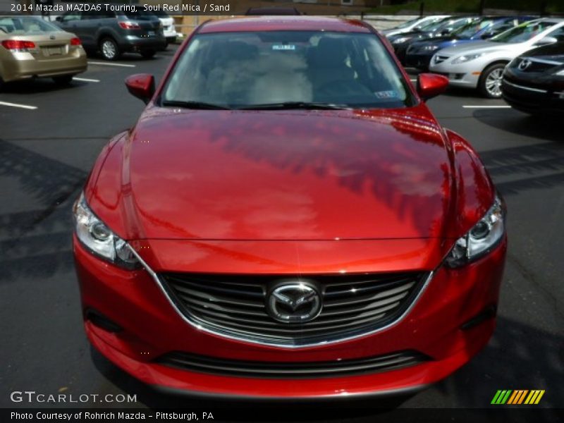 Soul Red Mica / Sand 2014 Mazda MAZDA6 Touring