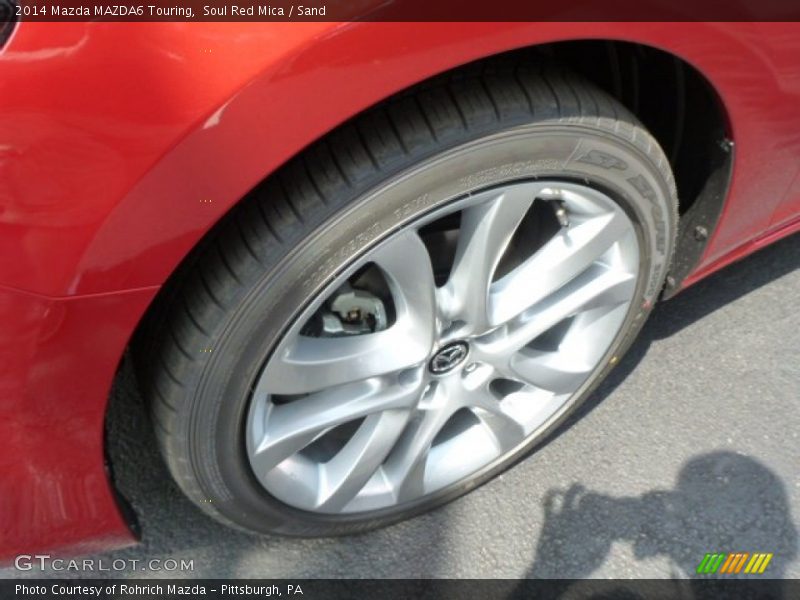 Soul Red Mica / Sand 2014 Mazda MAZDA6 Touring