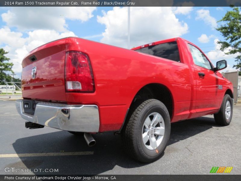  2014 1500 Tradesman Regular Cab Flame Red