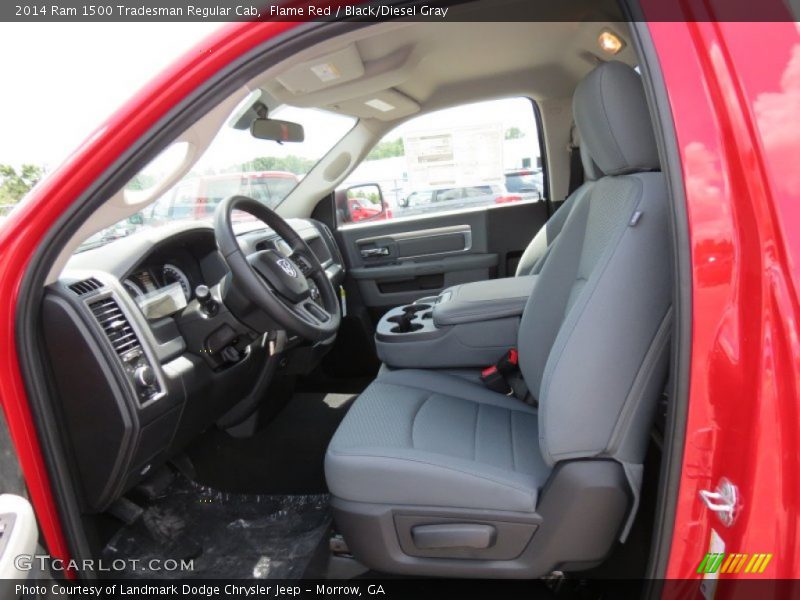 Front Seat of 2014 1500 Tradesman Regular Cab