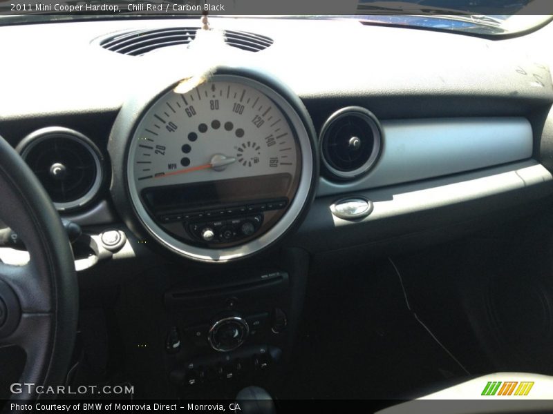 Chili Red / Carbon Black 2011 Mini Cooper Hardtop