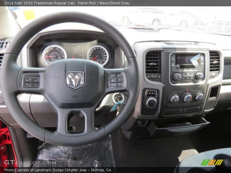 Dashboard of 2014 1500 Tradesman Regular Cab