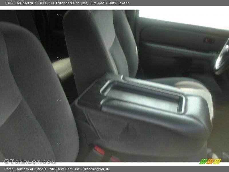 Fire Red / Dark Pewter 2004 GMC Sierra 2500HD SLE Extended Cab 4x4