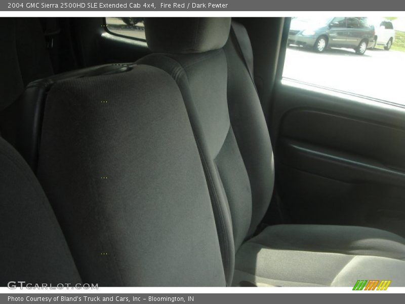 Fire Red / Dark Pewter 2004 GMC Sierra 2500HD SLE Extended Cab 4x4