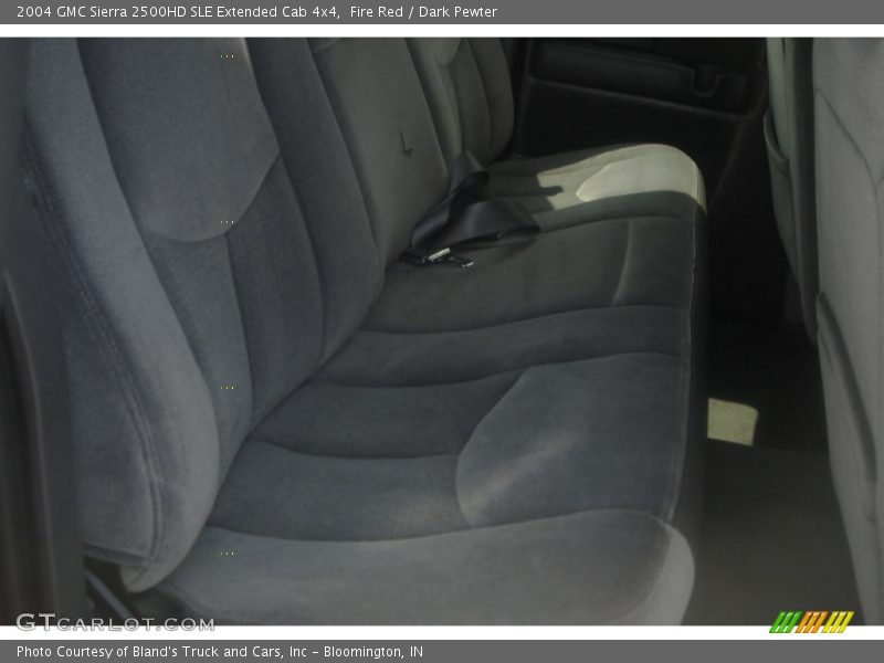 Fire Red / Dark Pewter 2004 GMC Sierra 2500HD SLE Extended Cab 4x4