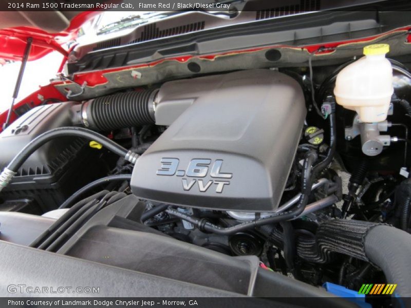  2014 1500 Tradesman Regular Cab Engine - 3.6 Liter FFV DOHC 24-Valve VVT V6