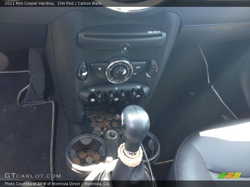 Chili Red / Carbon Black 2011 Mini Cooper Hardtop