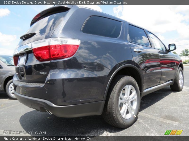 Maximum Steel Metallic / Dark Graystone/Medium Graystone 2013 Dodge Durango Crew