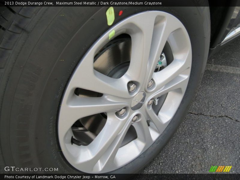 Maximum Steel Metallic / Dark Graystone/Medium Graystone 2013 Dodge Durango Crew