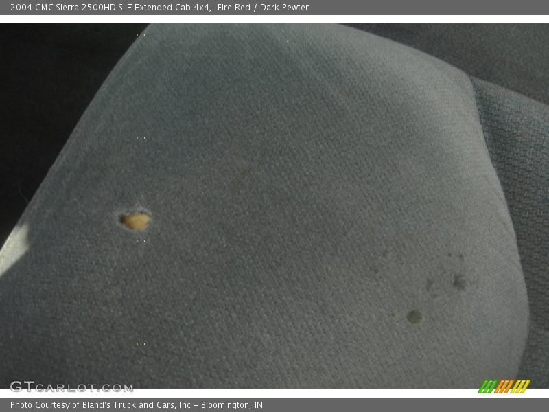 Fire Red / Dark Pewter 2004 GMC Sierra 2500HD SLE Extended Cab 4x4
