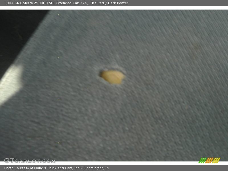 Fire Red / Dark Pewter 2004 GMC Sierra 2500HD SLE Extended Cab 4x4