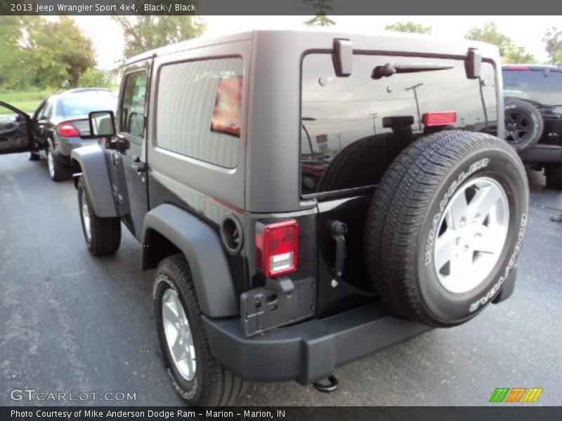 Black / Black 2013 Jeep Wrangler Sport 4x4