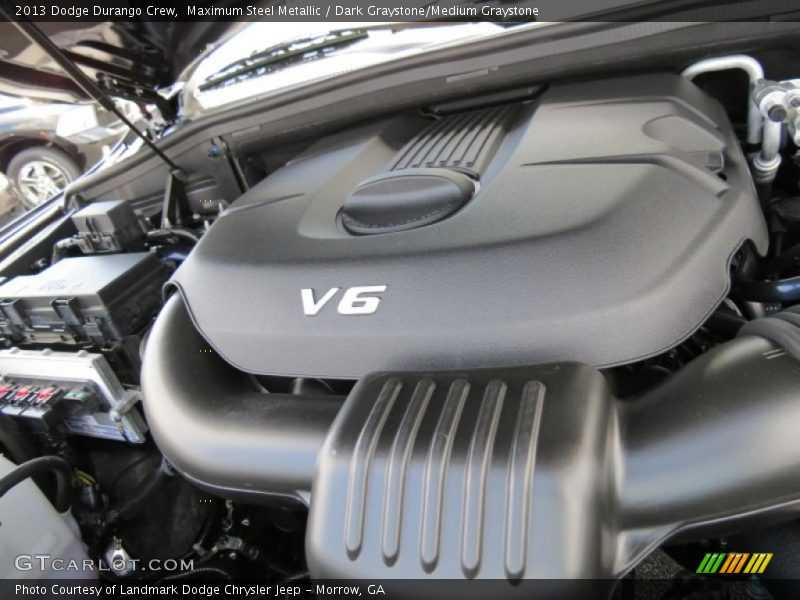 Maximum Steel Metallic / Dark Graystone/Medium Graystone 2013 Dodge Durango Crew