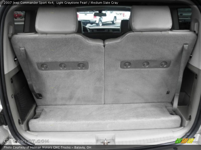 Light Graystone Pearl / Medium Slate Gray 2007 Jeep Commander Sport 4x4