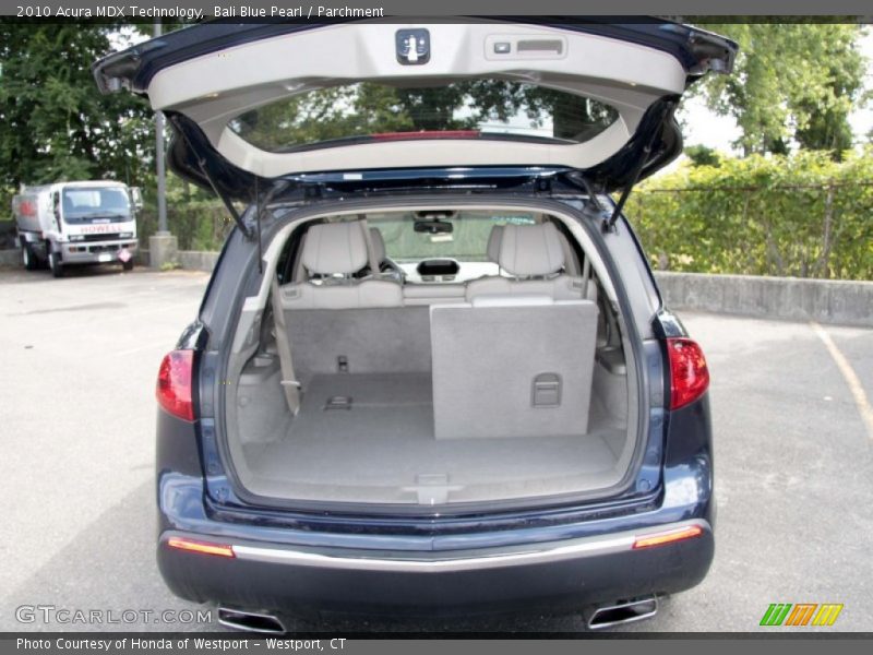 Bali Blue Pearl / Parchment 2010 Acura MDX Technology