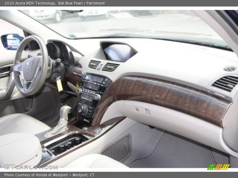 Bali Blue Pearl / Parchment 2010 Acura MDX Technology