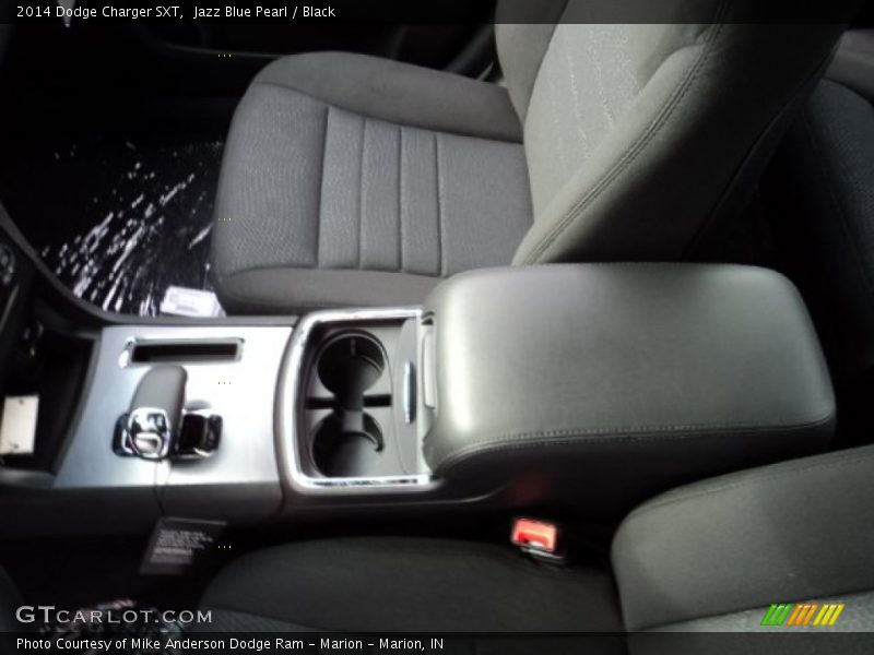 Jazz Blue Pearl / Black 2014 Dodge Charger SXT