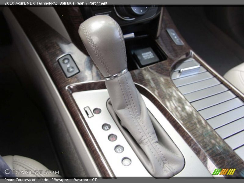 Bali Blue Pearl / Parchment 2010 Acura MDX Technology