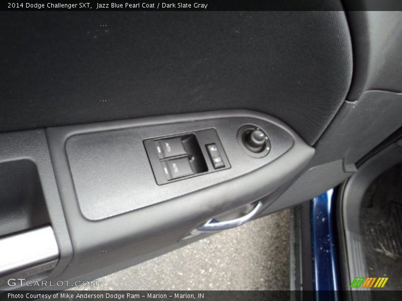 Jazz Blue Pearl Coat / Dark Slate Gray 2014 Dodge Challenger SXT