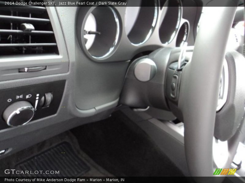 Jazz Blue Pearl Coat / Dark Slate Gray 2014 Dodge Challenger SXT